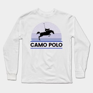 CAMO POLO Long Sleeve T-Shirt